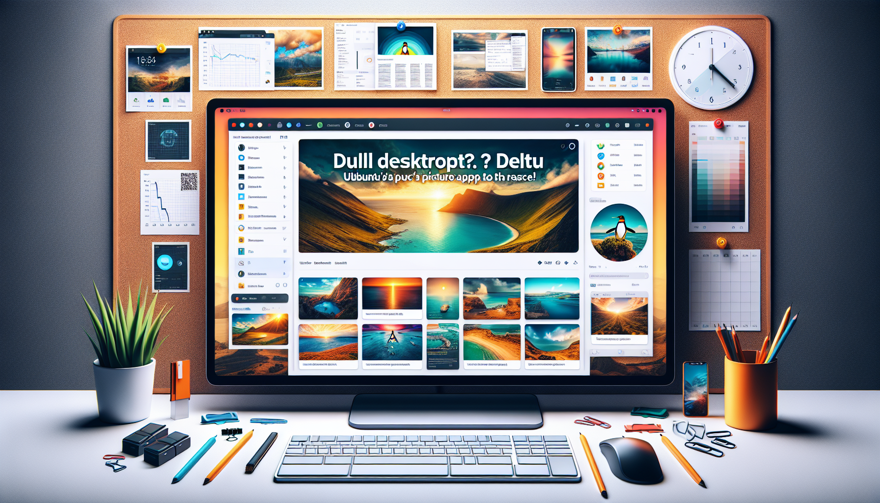Dull Desktop? Ubuntu’s Picture App to the Rescue!
